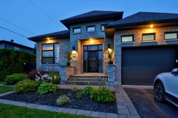 Installation de pavés professionnelle